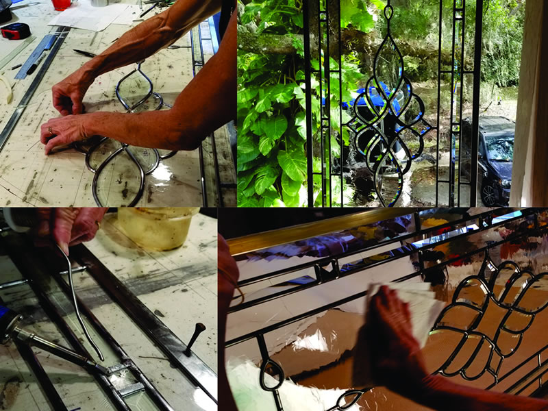 Crafting your entry door glass